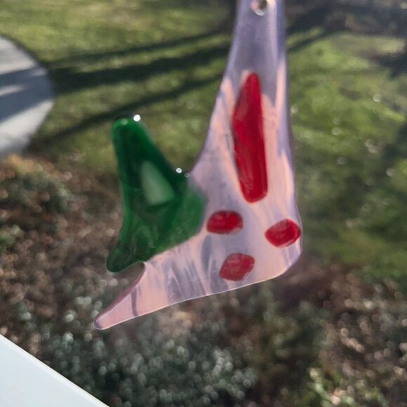 #1529 TRI FISH SUN CATCHER SUN TRI FISH 5 1/4” X 3 1/4” MULTI COLOR COLLECTABL - Picture 6 of 11